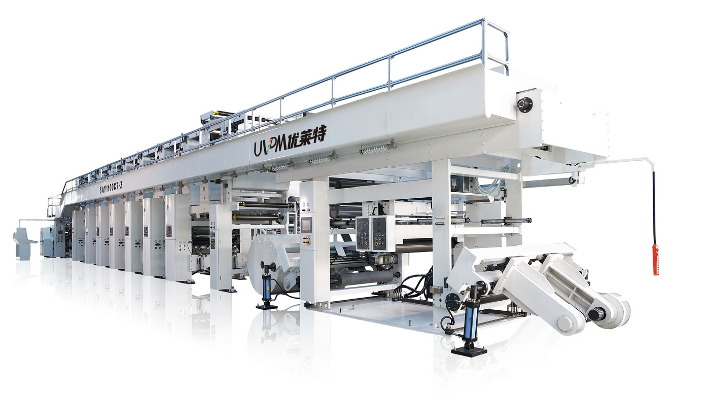 Liquid packaging Electronic shaft drive Rotogravure Printing Machine