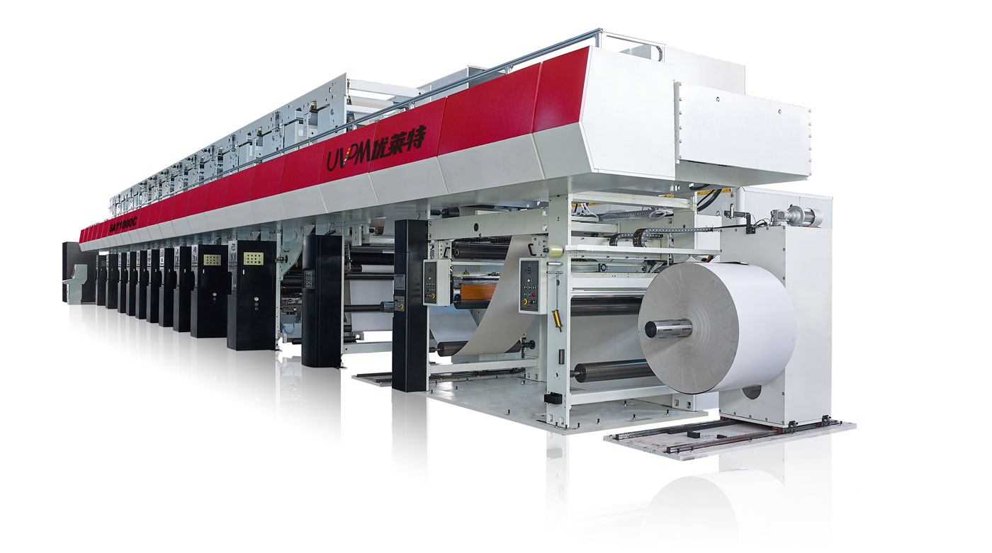 SAY1000C型 电子轴传动纸张凹版印刷机（2017型）